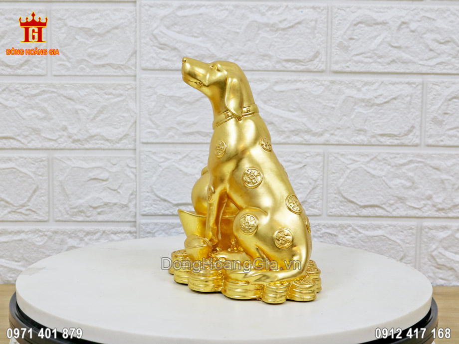 Tượng chó phong thủy là biểu tượng của tài lộc, may mắn và sự thành công